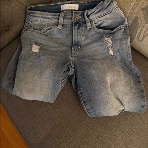 KanCan Light Blue Distressed Skinny Jeans